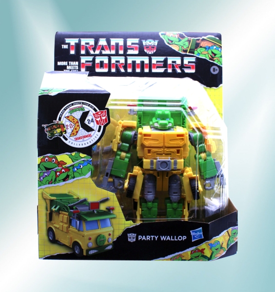 The Trans Formers (Transformers x Teenage Mutant Ninja Turtles) Actionfigur "Party Wallop" 18 cm